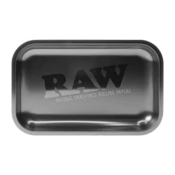 Rolling Tray All Black RAW Medium