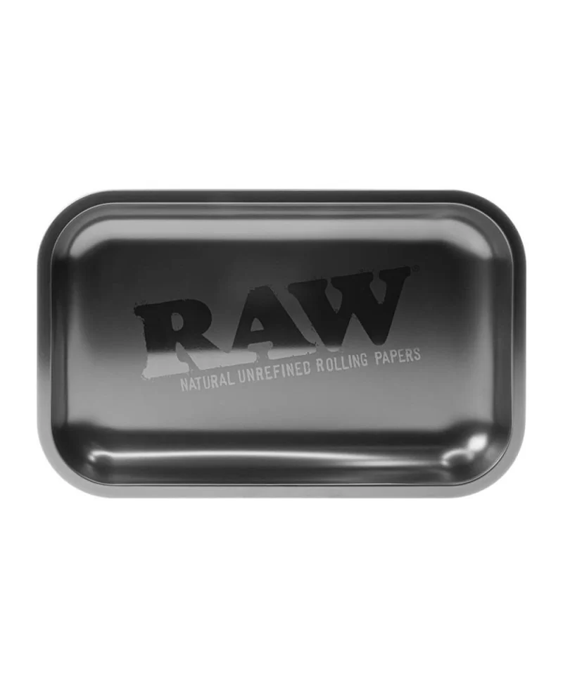 Rolling Tray All Black RAW Medium