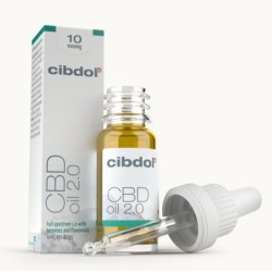 CBD Oil 10% 10ml Full Spectrum 2.0 - Cibdol CBD