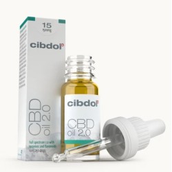 CBD Oil 15% 10ml Full Spectrum 2.0 - Cibdol CBD