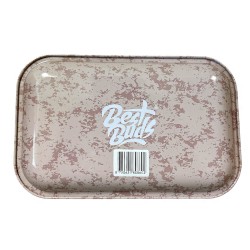Rolling Tray Best Buds Cookies and Cream Metal Medium