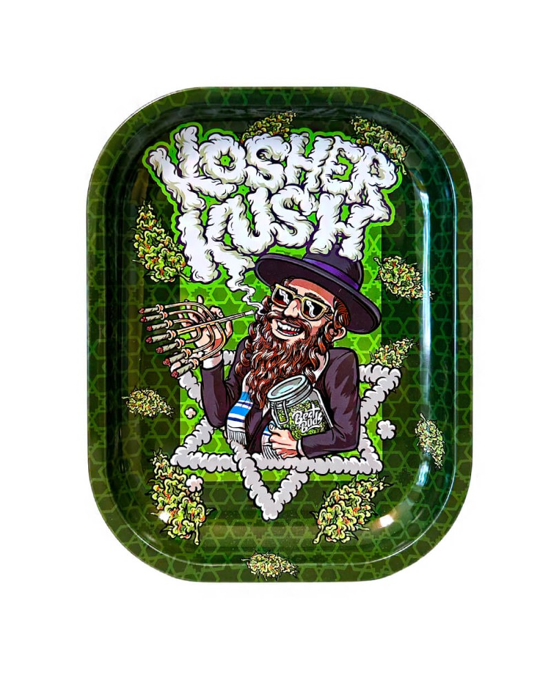 Bandeja Best Buds Kosher Kush Metal Pequena