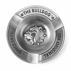 Cinzeiro Metal com Relevo The Bulldog Original