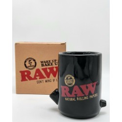 RAW Coffee Mug Wake Up and Bake Up