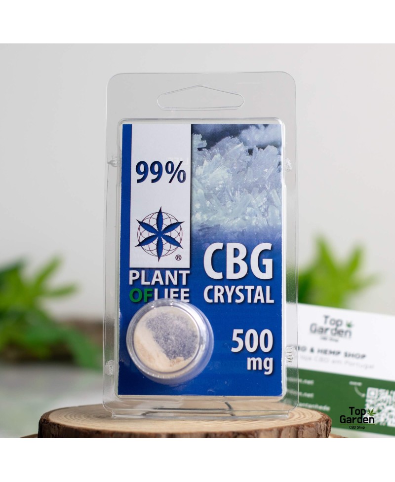 CBG 99% Pure Crystals 500mg - Plant of Life CBD