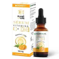 Sérum Vitamina C + 300mg CBD 30ml - Plant of Life