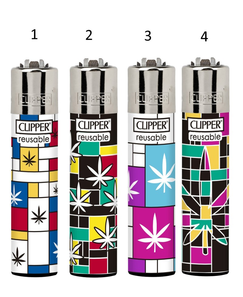 Clipper Lighter Modern Weed