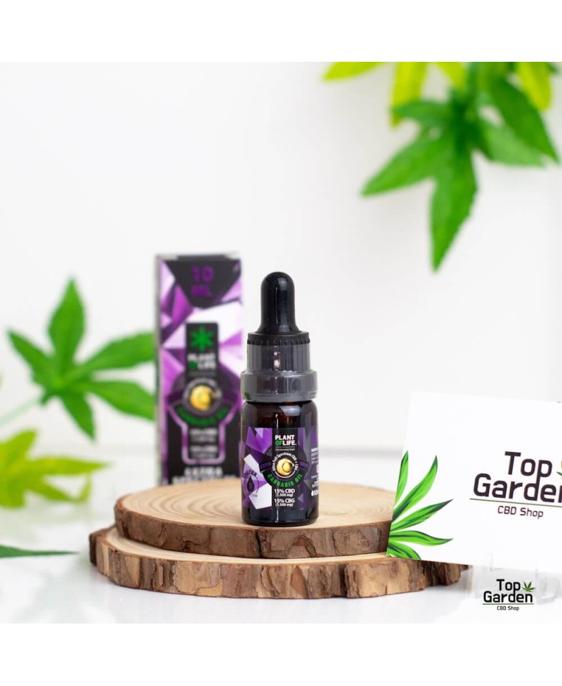 Aceite 15% CBD & 15% CBG 10ml Ultra Spectrum - Plant of Life CBD