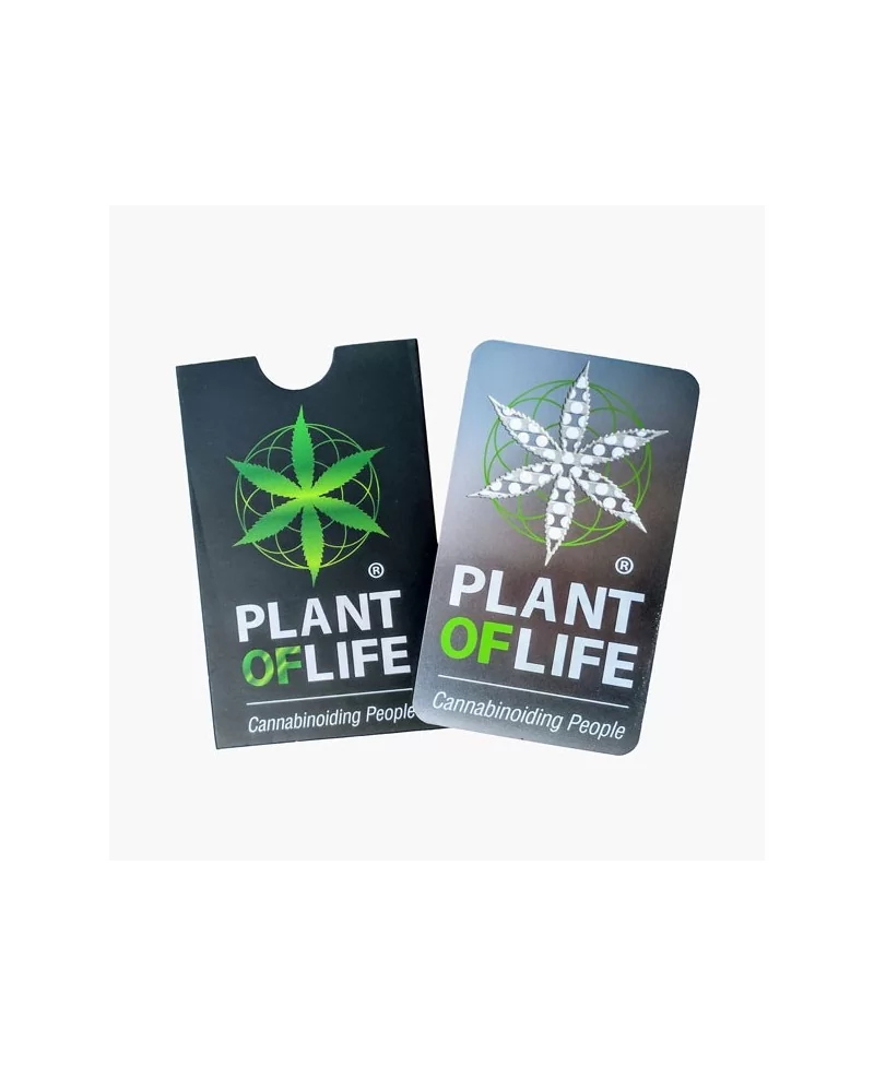 Metallized Grinder Card - Plant of Life