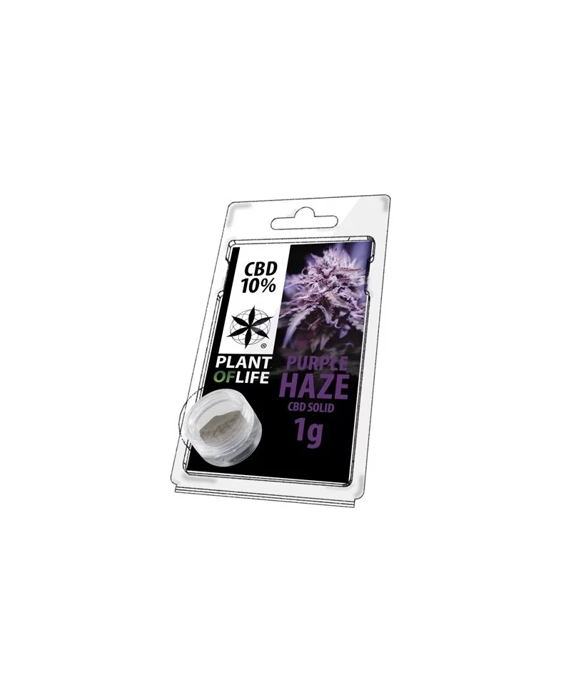 Hash CBD 10% Purple Haze 1G - Plant of Life CBD